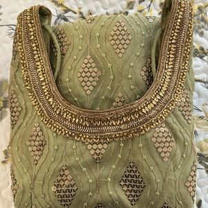 Olive Green Sharara Suit💚✨